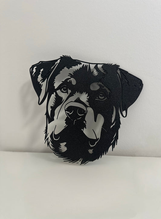 Wandbild im Hunde Motiv